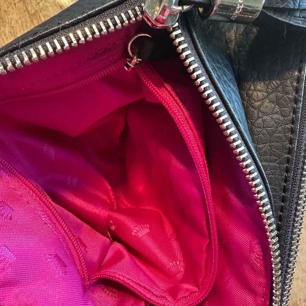 Juicy Couture Black Textured Double Clutch - Picture 8 of 15